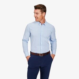 Mizzen+Main. Leeward Long sleeve dress shirt. XXL.